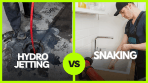 Hydro jetting vs snaking comparison